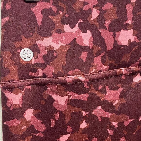 Zella Soft High Waist 7/8‎ Leggings Pink Floral Camo Size Small - Picture 7 of 15